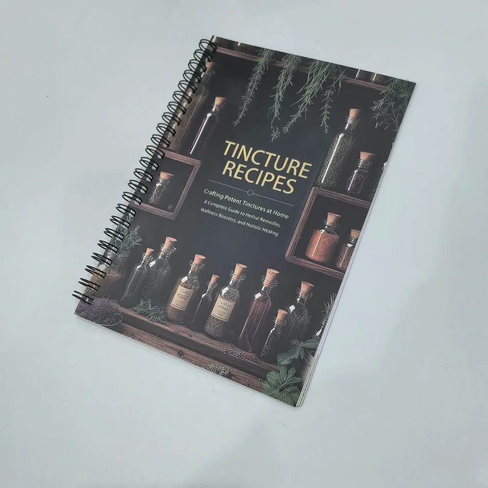 Herbal Wellness Book - Tentür Tarifleri Kitabı Evde Güçlü Tentürler