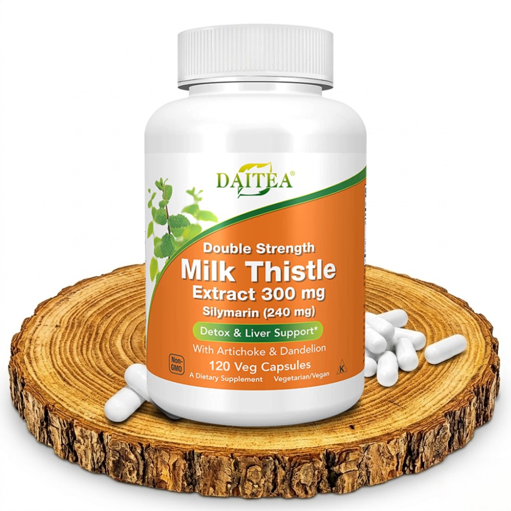 Milk Thistle Silymarin - Silymarin, Devedikeni Ekstresi 300mg, Enginar ve