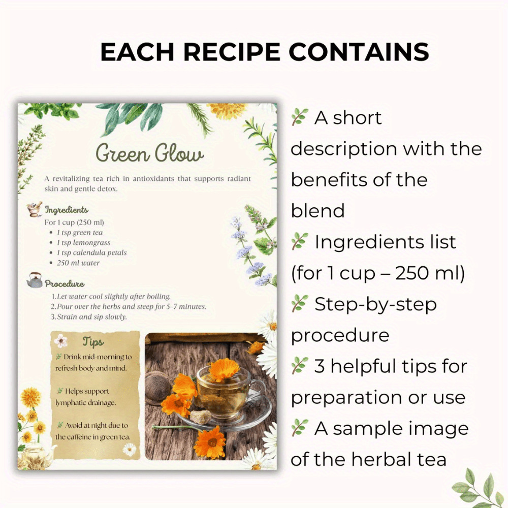 Bitkisel Çay Tarifleri Kitabı  - Wellness Herbal Tea Blends incelemesi ve fiyatı