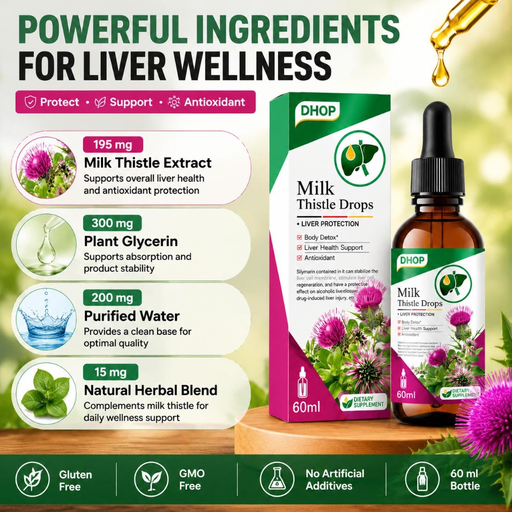 DHOP Süt Devedikeni Damlaları  - Milk Thistle Silymarin incelemesi ve fiyatı